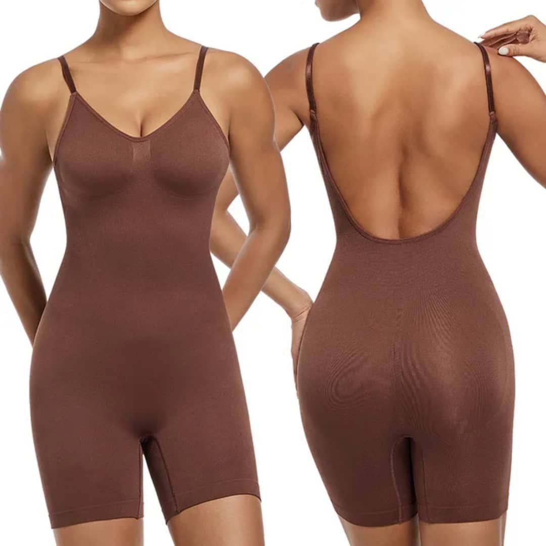 Body Gainant Polyvalent Femme – Noir, Marron & Beige