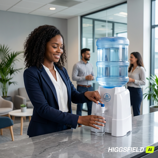 Fontaine à Eau Compacte  - Distributeur Eau Pure Sans Bouteille | Certifié D.E.C | Idéal Maison & Bureau