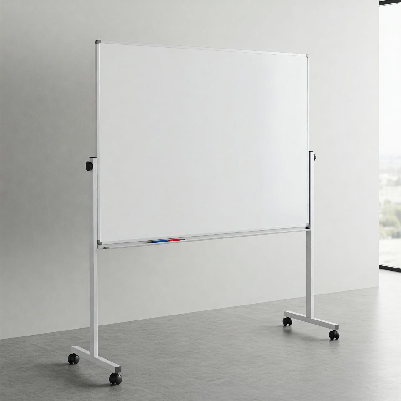 Tableau Mobile Double Face – Magnétique, Pivotant & Ultra-Stable